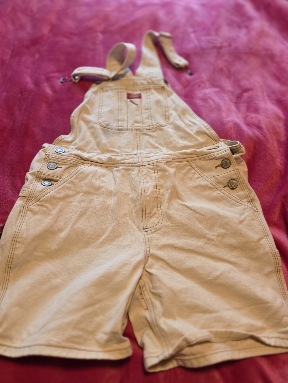 Dickies M Classic Beige Short Overalls